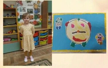 Zdjęcie prac plastycznych wygranych w konkursie.