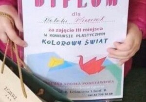 Zdjęcie dyplomu.