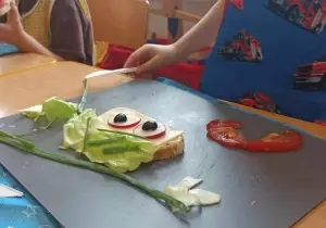 Zdjęcie kanapki.