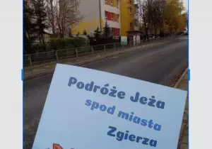 Zdjęcie książki Podr&oacute;że jeża spod miasta Zgierza.