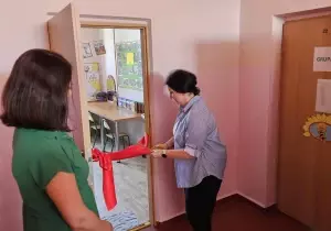 Przecięcie wstęgi.