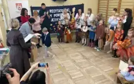 Zdjęcie grupowe uczestnik&oacute;w konkursu