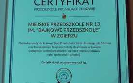Zdjecie certyfikatu
