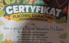 Zdjęcie certyfikatu
