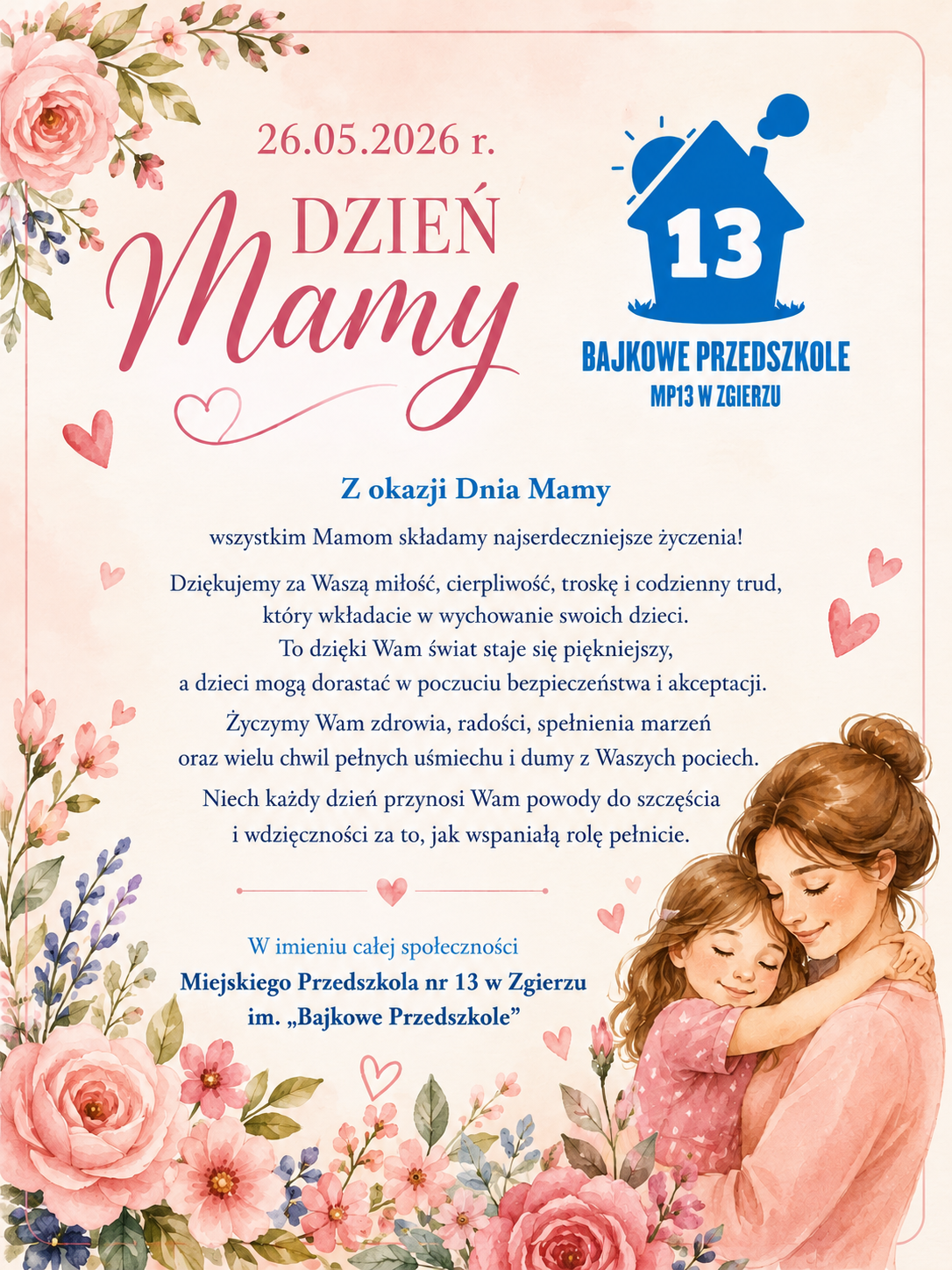Życzenia dla Mamy